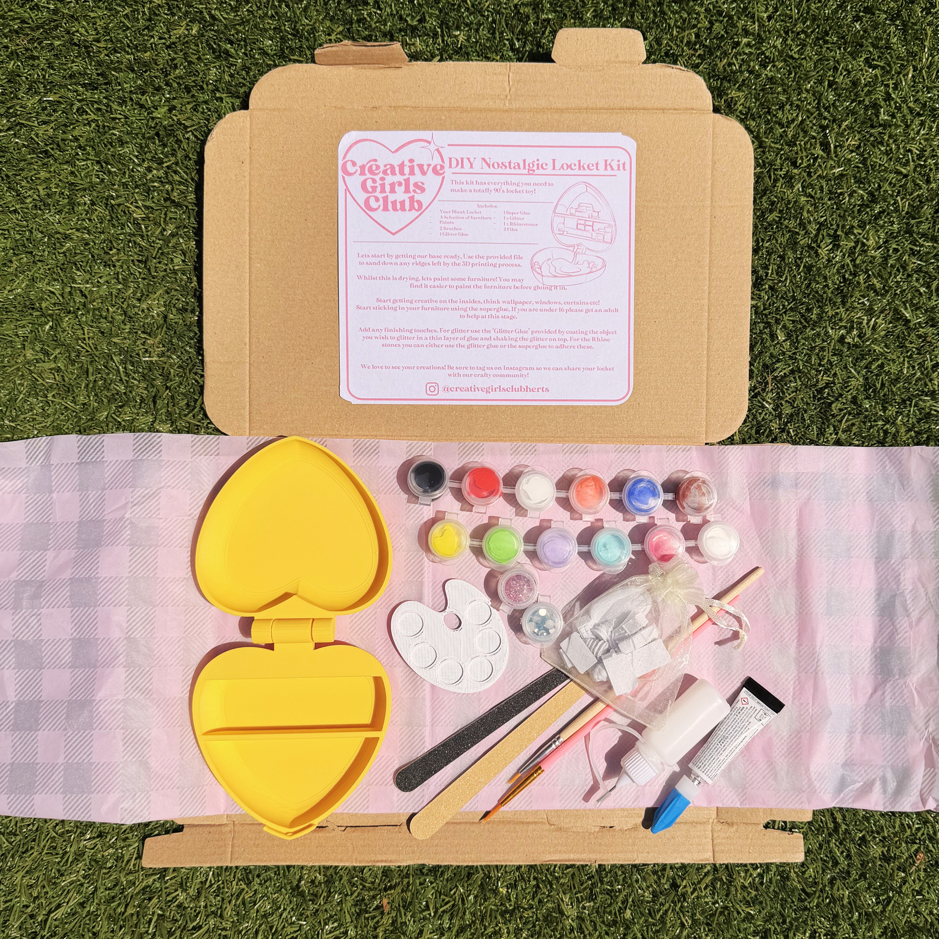 Nostalgic Locket Toy at home Kit – Creative Girls Club