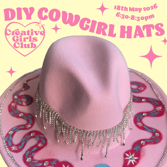 DIY Cowgirl Hat Workshop