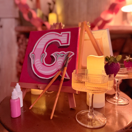Monogram Sip n Paint @ Honey Hill 11th July
